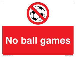 No Ball Games